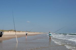 surf fishing