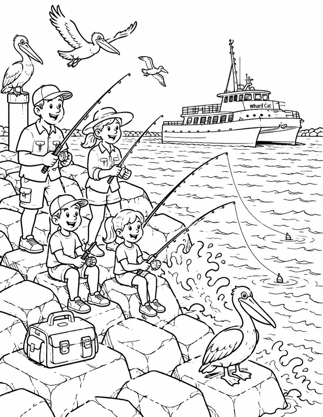 Family fun at the Jetties